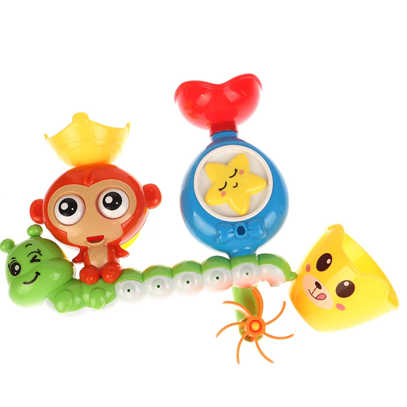 

1PCS Baby Bath Toy Plastic Wall Suction Cup Track Water Games Bath Shower Toy Kids Birthday Gifts