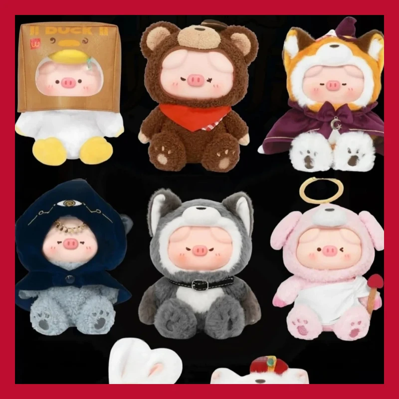 

In stock Piko Pig Mystery Preview Letter Series Vinyl Plush Blind Box Cute Doll Plush Handmade Doll Collection