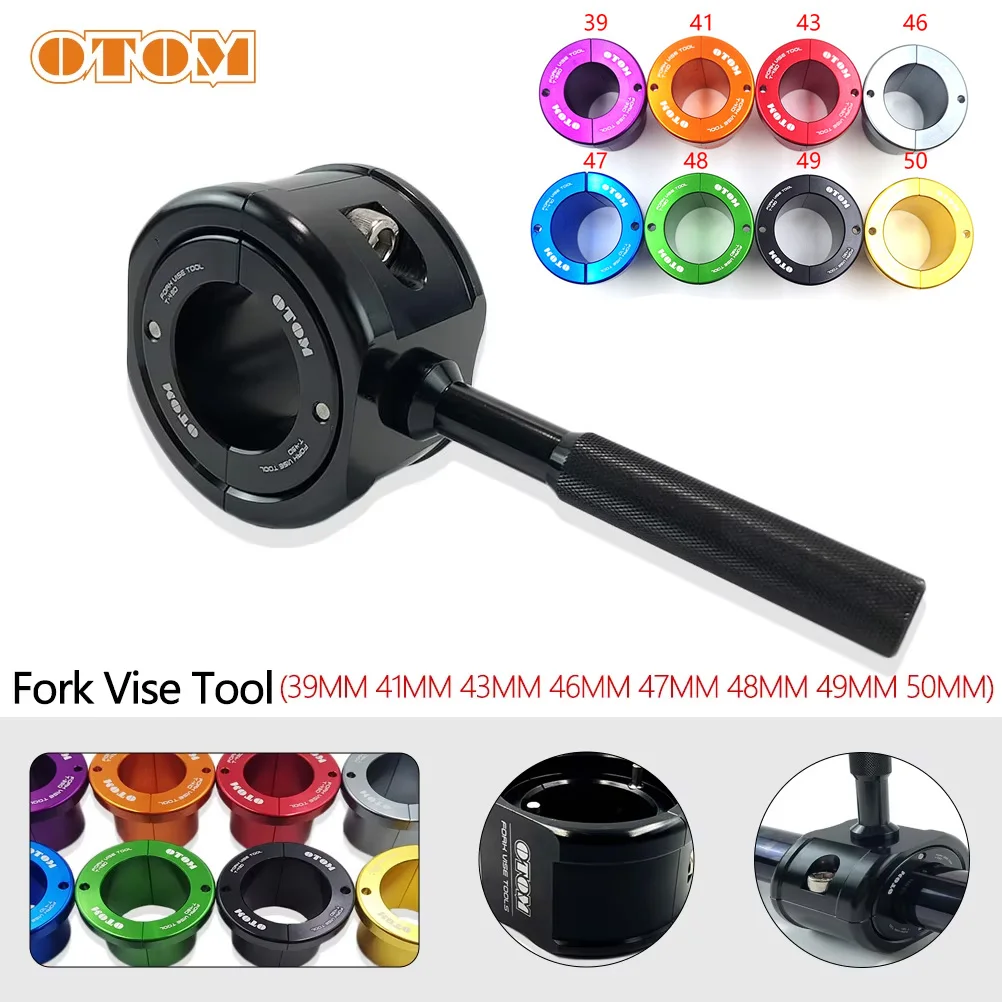 Fork Vise Tool Shock Absorber Repair Maintain Vise Fixing Clamp Wrench With Handlebar Dirt Bike Universal Motorcycle Accessories