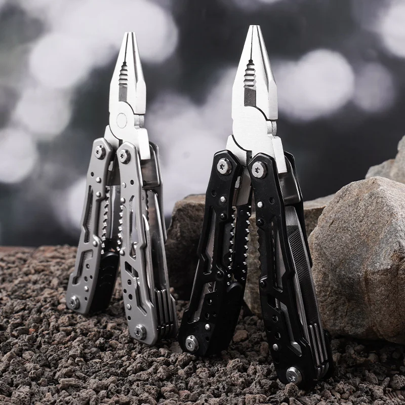 Multifunction Folding Pliers Pocket Knife Pliers Outdoor Camping Survival Hunting Tools Stainless Steel Multi-tool Pocket Knife
