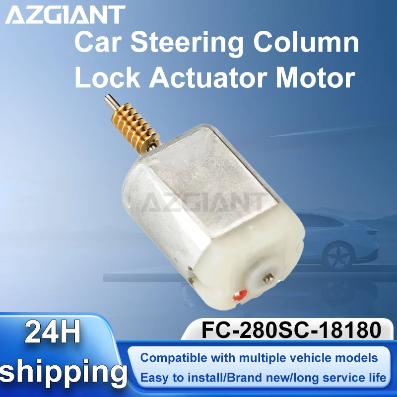 

AZGIANT for Toyota Previa ACR50 /Highlander car Steering Column Lock motor 12V metal repair carbon brush auto accessories