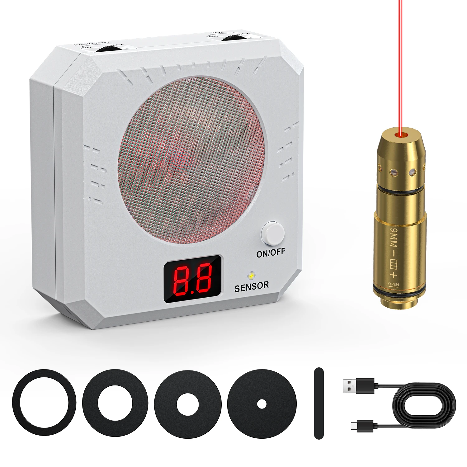 

Electronic Target 9MM Trainer Combination Set Trainer, Training Specific, Quickly Improve Accuracy