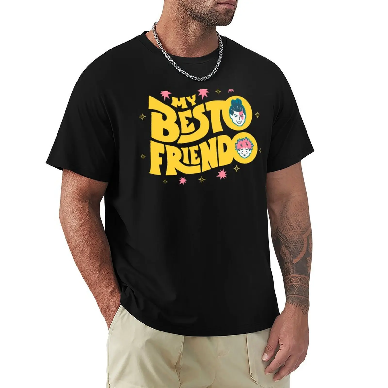 

BESTO FRIENDO T-Shirt High Elasticity Sports T-Shirt