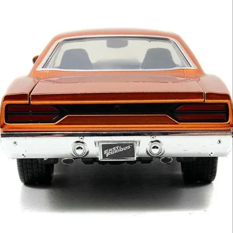 Jada 1:24 Fast & Furious 1970 Plymouth Road Runner Scale Metal Alloy Classic Car Diecast Model Toy Collection Furious Gift J19