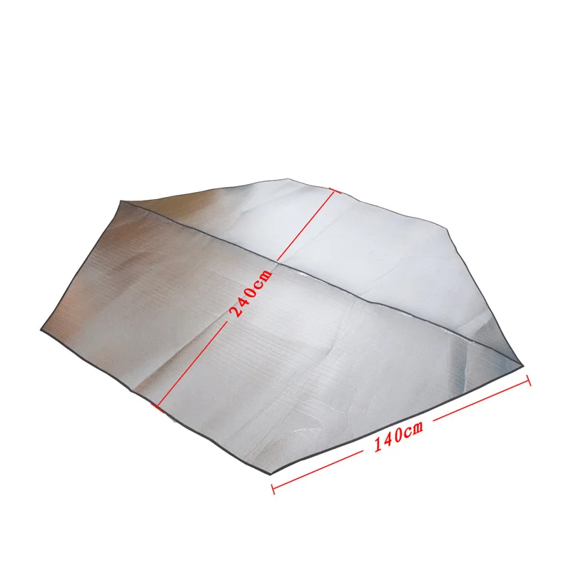 240293 Aluminum Film Moisture-proof Mat Tent Mat Camping Picnic Mat Camping Accsesorios Barraca