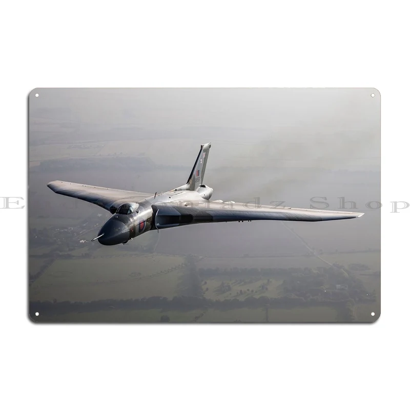 Avro Vulcan Bomber Metal Sign Rusty Kitchen Cinema Designing Cinema Tin Sign Poster