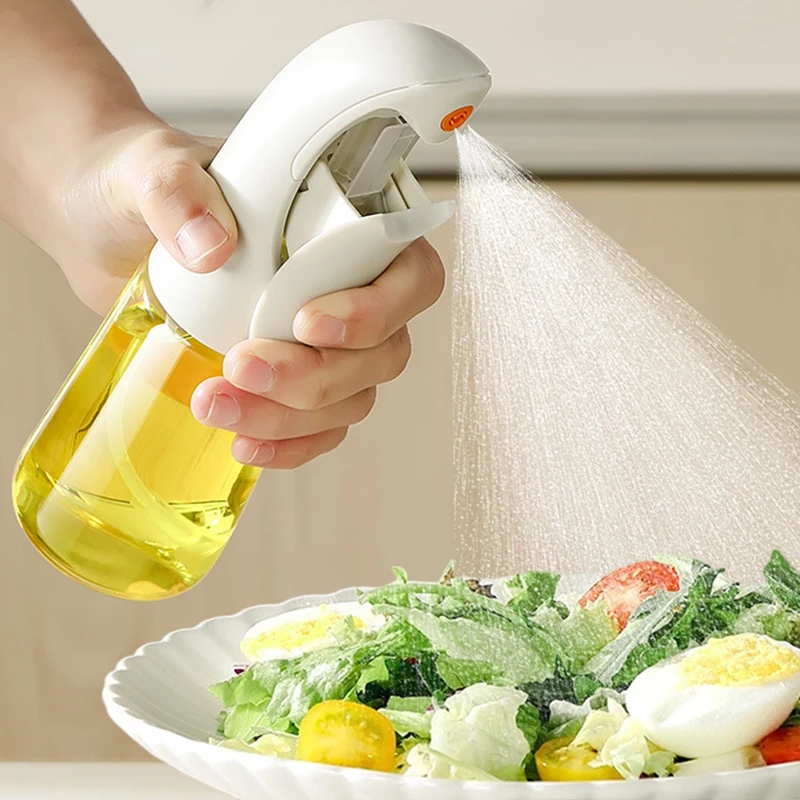 Dispensador de aceite de precisión, botella pulverizadora con sello a prueba de fugas, botella de vidrio de borosilicato para cocina, freidora de aire saludable y baja grasa