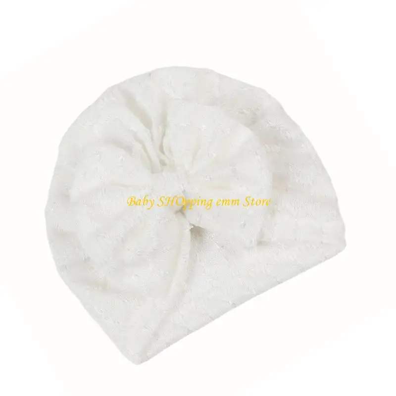 

23GD мягкие и дышащие новорожденные плодные кепки с очарованием Bowknot, Unisex Baby Bonnet Hat Turban Wrap Caps на 2025 г.
