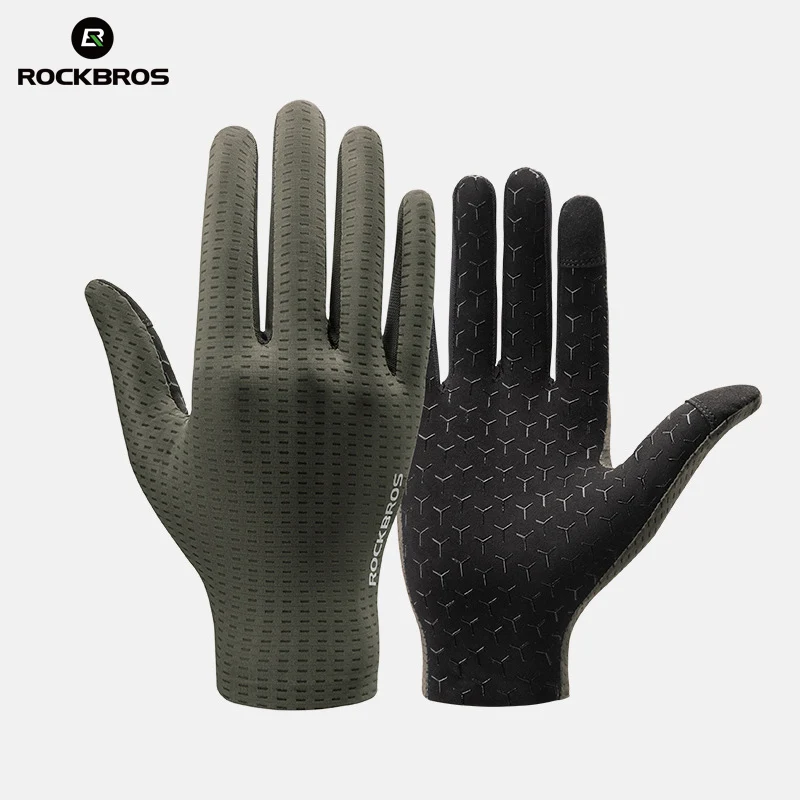 

ROCKBROS Women's Men's Cycling Gloves Thin Summer Riding Gloves Breathable Bike Fingerless Gloves Road MTB Gloves For Bicycle