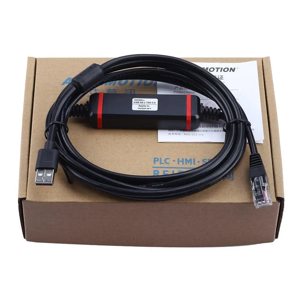 

IS620P/SV660N/630P Servo Debugging Download Cable USB-S6-L-T00-3.0