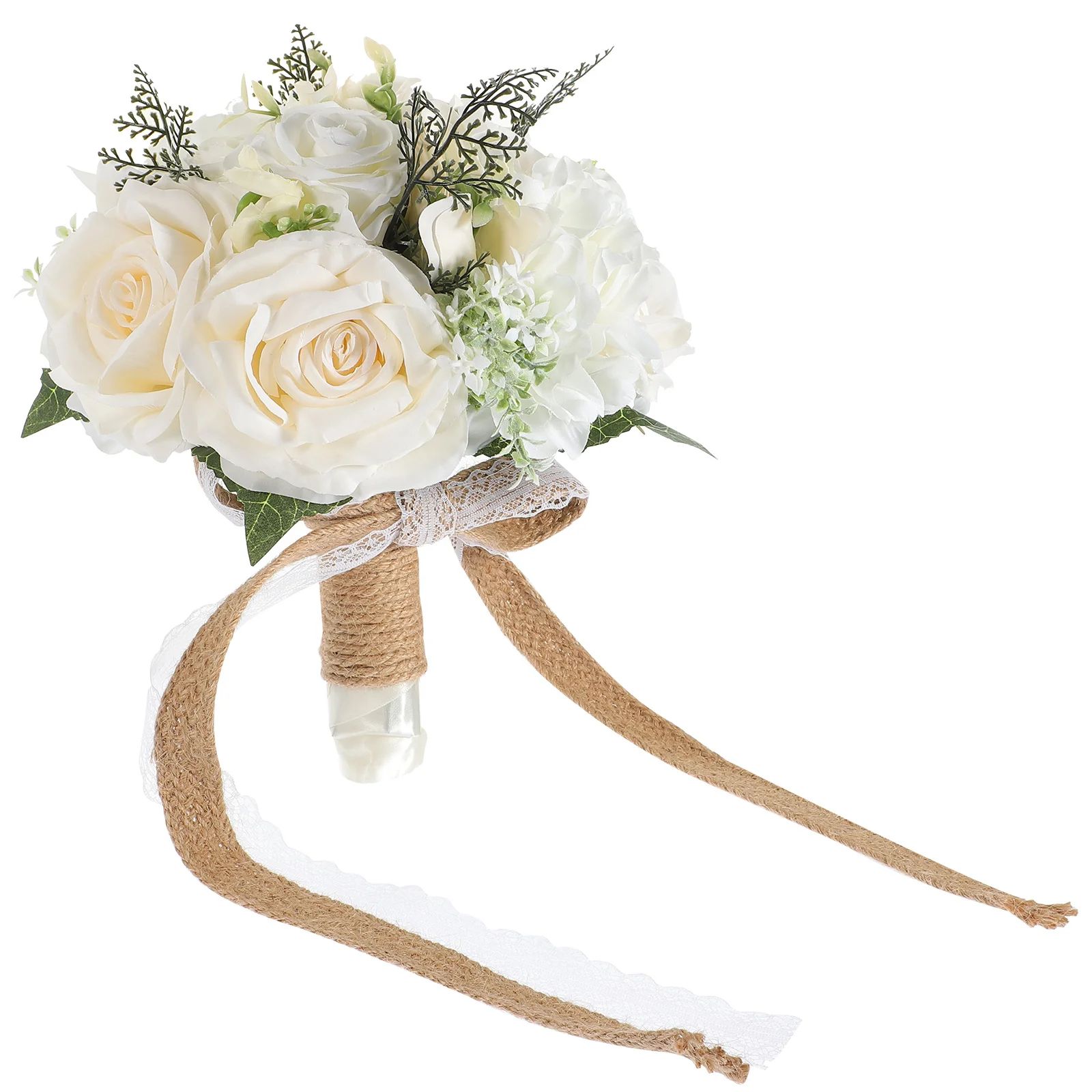 

Wedding Bouquet Artificial Flowers Bridesmaid Bridal Elegant Beautiful Accessory Rustic Ceremony Church Rehearsal Dinner