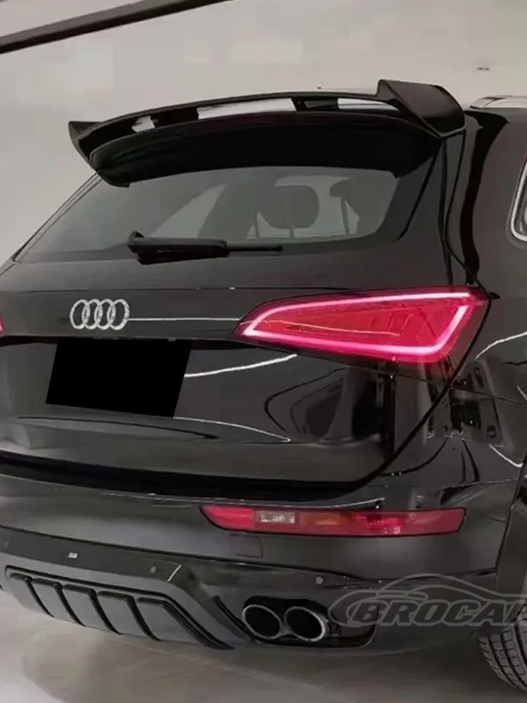 Pour 2008-2017 Audi Q5 GEN 1 ABT Style haute qualité FRP matériel 100% véritable Fiber de carbone toit becquet coffre botte aile becquet