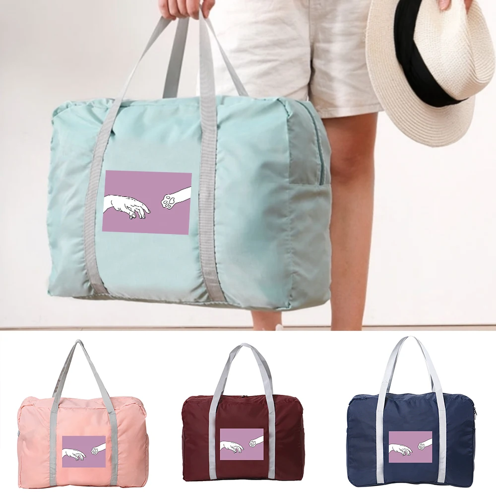 

Foldable Travel Bags Women Waterproof Tote Travel Luggage Bag Large Capacity Travel Duffle Bags Handbag Portable Suitcases Tote