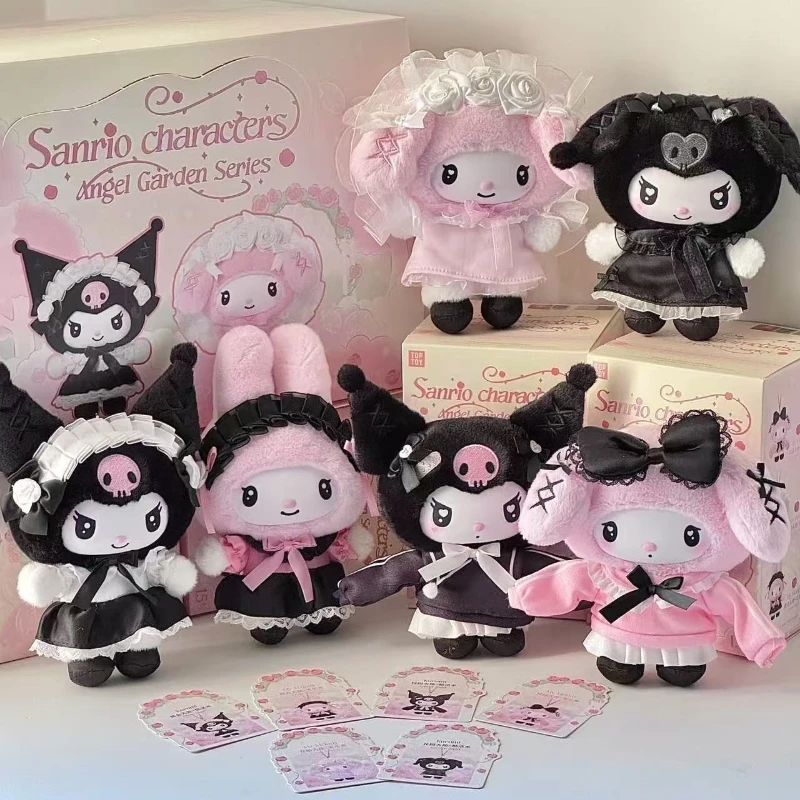 Genuine TOPTOY Sanrio Angel Garden Series Blind Box Kawaii Anime Figure Collectible Doll Toy for Valentine's Day Birthday Gift