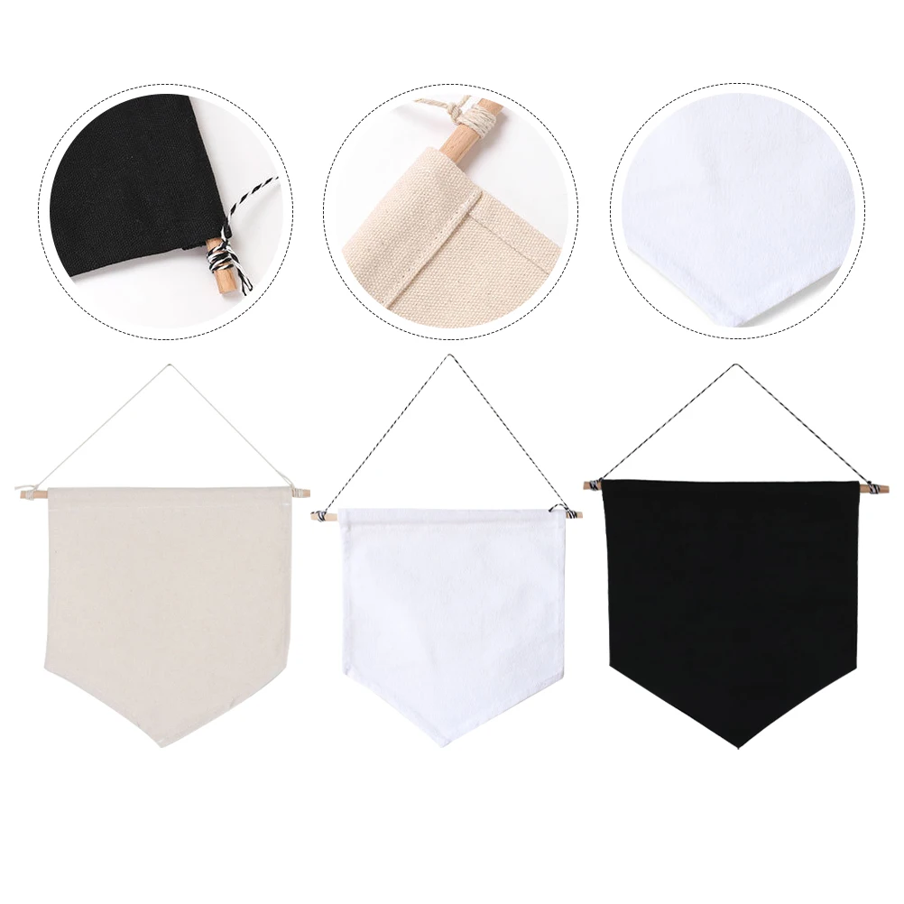 3 قطع من قماش عرض تخزين الشارات، حامل تزيين سهل، معلق على الحائط، دبوس مكتب من القطن #3