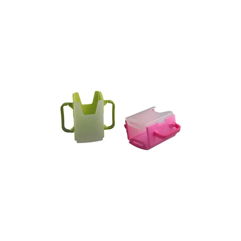 Convenient Universal Useful Drink Toddler Child Adjustable Box Self-Helper Kids Milk Handles Holder Cup