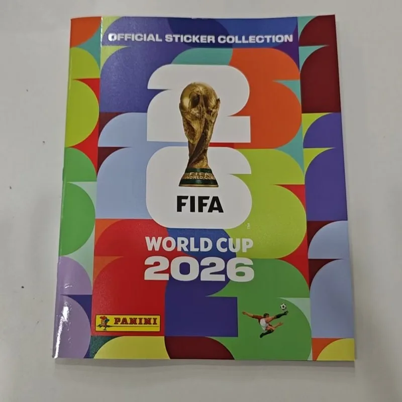 In Stock Panini 2026 FIFA World Cup Sticker Collection Box Official Sticker Soccer Collectible Set Souvenir Fun Collector Gifts