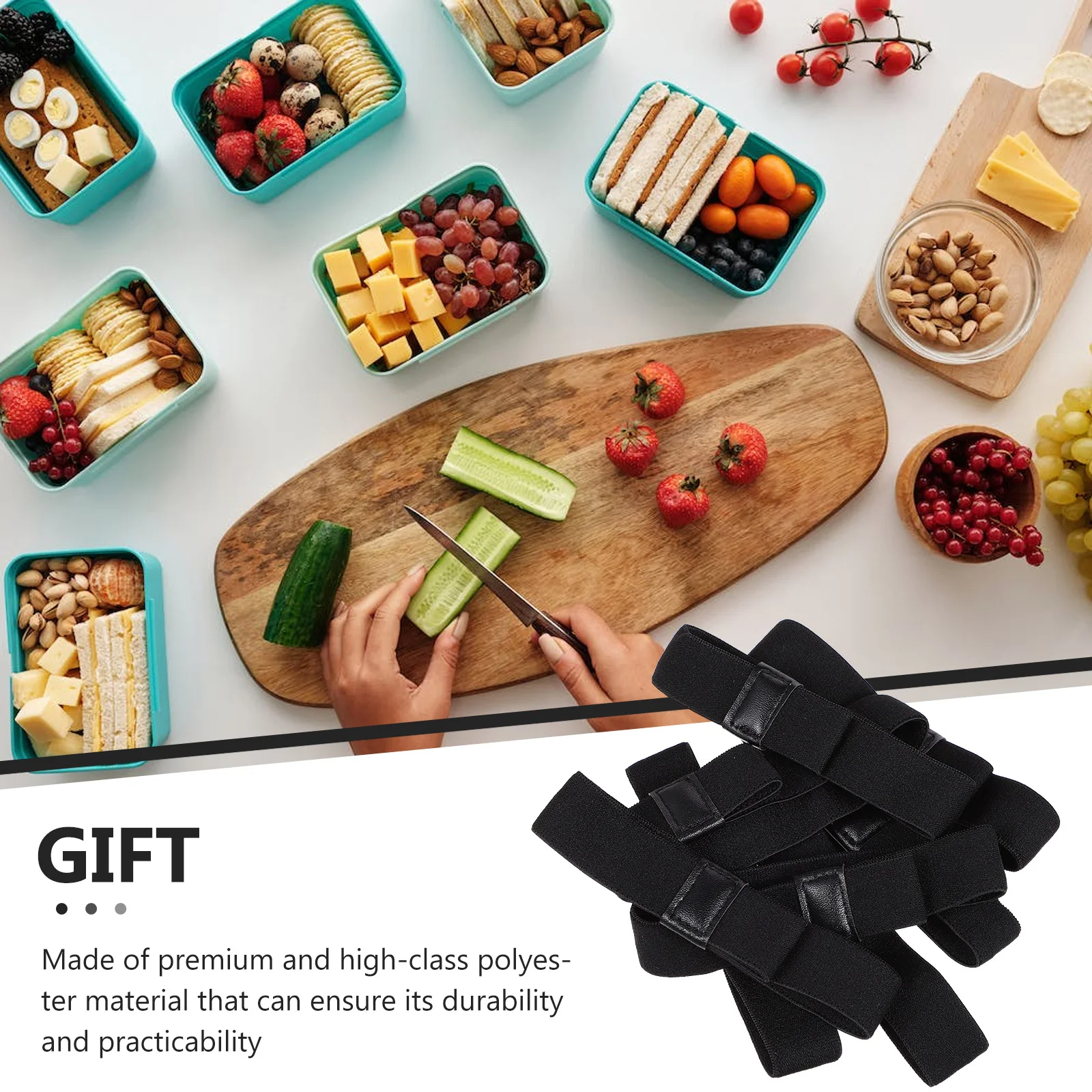 8 шт. эластичные ремни для чехлов для обеда