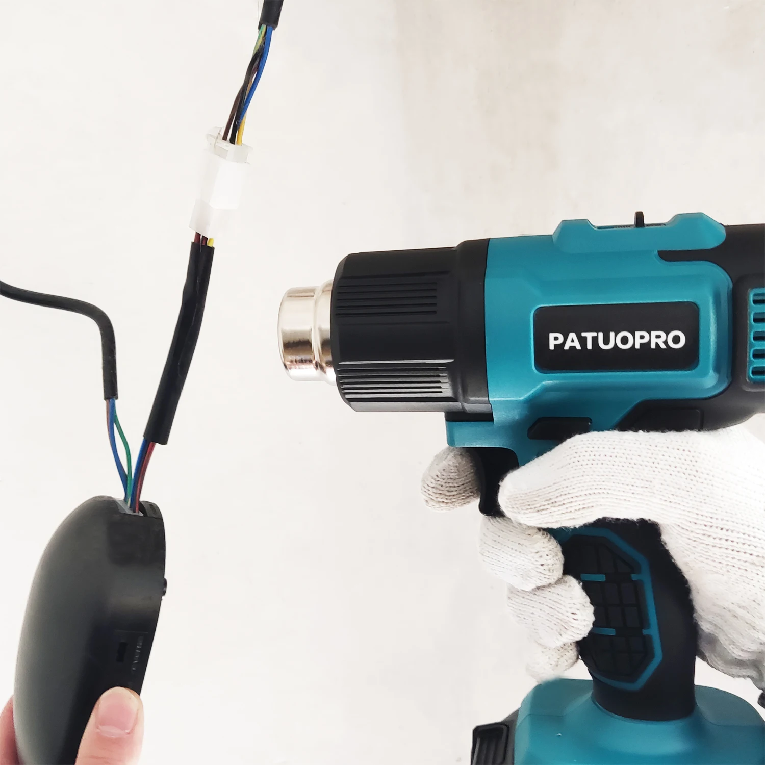 Imagem -06 - Temperatura Ajustável Apto Makita 18v Bateria sem Fio da Pistola de Calor Elétrica Handheld Industrial da Pistola de Calor