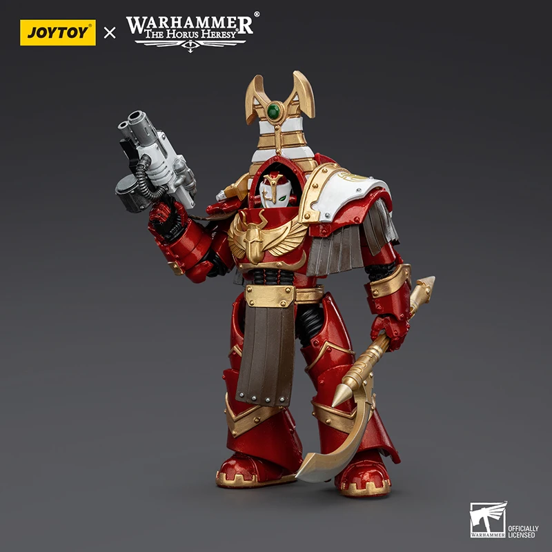 

Joy Toy 1:18 Warhammer the Horus Heresy Sekhmet Terminator Cabal Model Doll Warhammer 40k Thousand Sons Combi Game Decoration