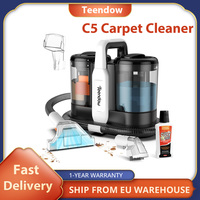 Teendow C5 Carpet Cleaner Vacuum, 450W, Brush motor, 11KPa Powerful Suction, ≤80dB Low Noise, 1500ml Large Water Tank Capacity