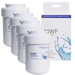 Refrigerator Water Filter for GE Replacement MWF MWFP GWF HDX FMG-1 WFC1201 Compatible with Kenmore 9991 46-9991 MWFA RWF1060