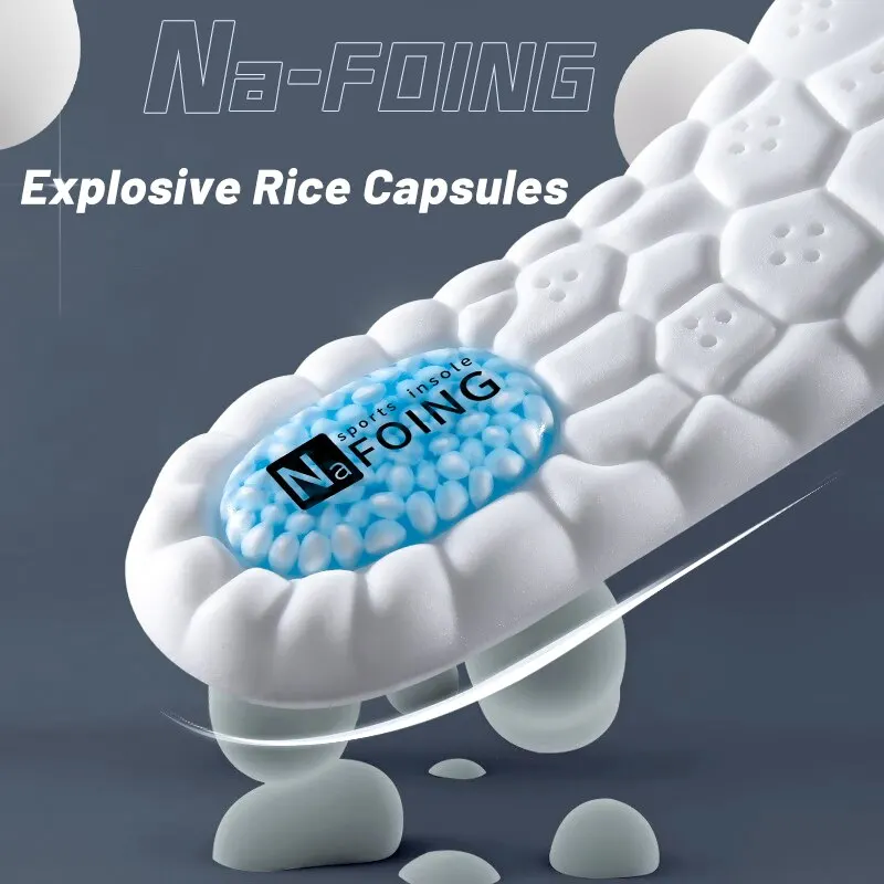 نعال رياضية سميكة للرجال والنساء مبطنة بالكامل مع مضادة للرائحة وامتصاص العرق ومرونة عالية قابلة للتنفس لفترة طويلة #3