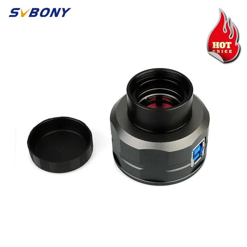 

Svbony SV205 Telescope Electronic Camera 1.25 Inches Digital Color Astronomy Camera with 8MP USB3.0 Telescope Eyepiece