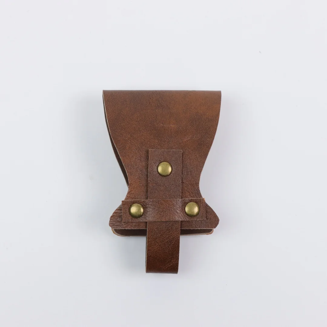 Mittelalterlicher Wikinger-Gürtel aus PU-Leder, Einfacher Retro-Wandergürtel mit Becherhalter, Mittelalterliches Wikinger-Kostüm Zubehör – Detail 11