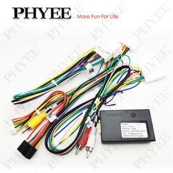 Wiring Harness CAN Bus Decoder 32Pin 24Pin 12Pin, Tomtom Display SWC Retention, P&P 16Pin Android, for Renault Clio 4 2012-2020