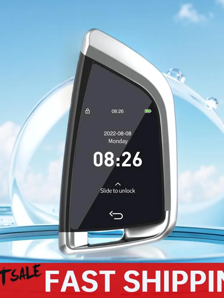 

CF568 Пульт дистанционного управления входом без ключа Автомобильный ключ ЖК-сенсорный экран с автоматической блокировкой входа без ключа On-BD Разблокировка оконного подъема Пульт дистанционного управления багажника