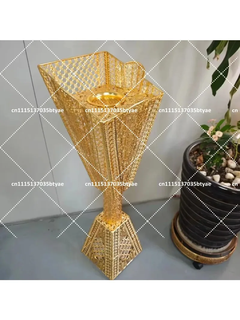 Moon Star Modeling Popular Edition Super-high 1m Luxury Metal Incense burner Charcoal Incense burner