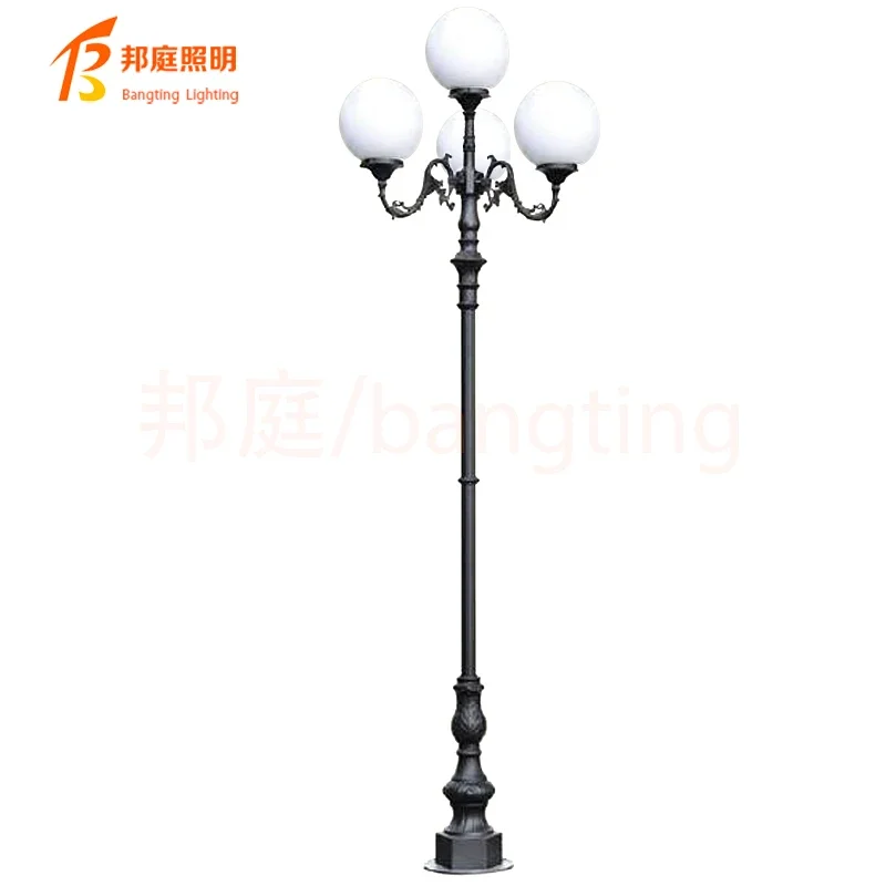 Outdoor Unique style Aluminum Modern Street Lights Garden European