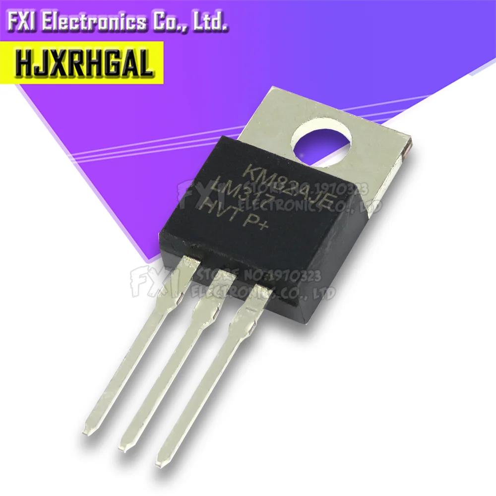 

10 шт. LM317HVT TO-220 LM317 DIYGBA TO220 трехконтактный регулятор