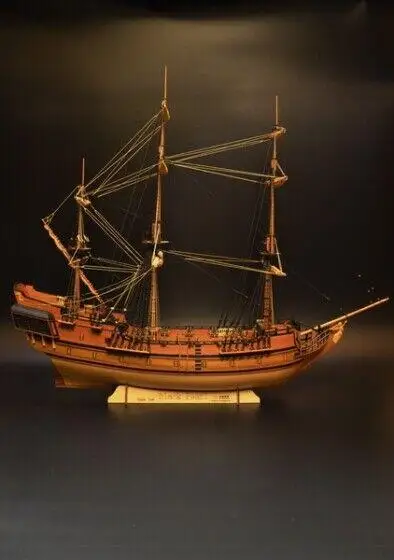 

Scale 1/48 Black Pearl 830 mm 32.6" Wood Model Ship Kit Shicheng