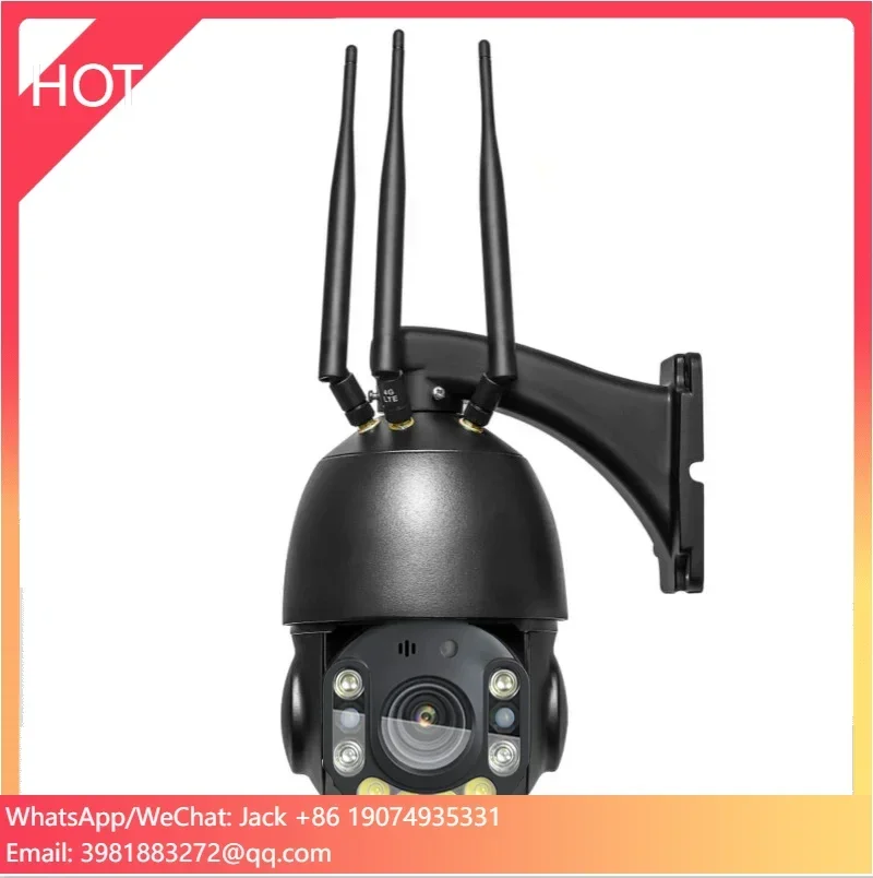 

30-кратный зум 4G PTZ IP-камера уличная CamHi 4K 8MP гуманоидное отслеживание аудио цветная ночная беспроводная скоростная купольная камера видеонаблюдения