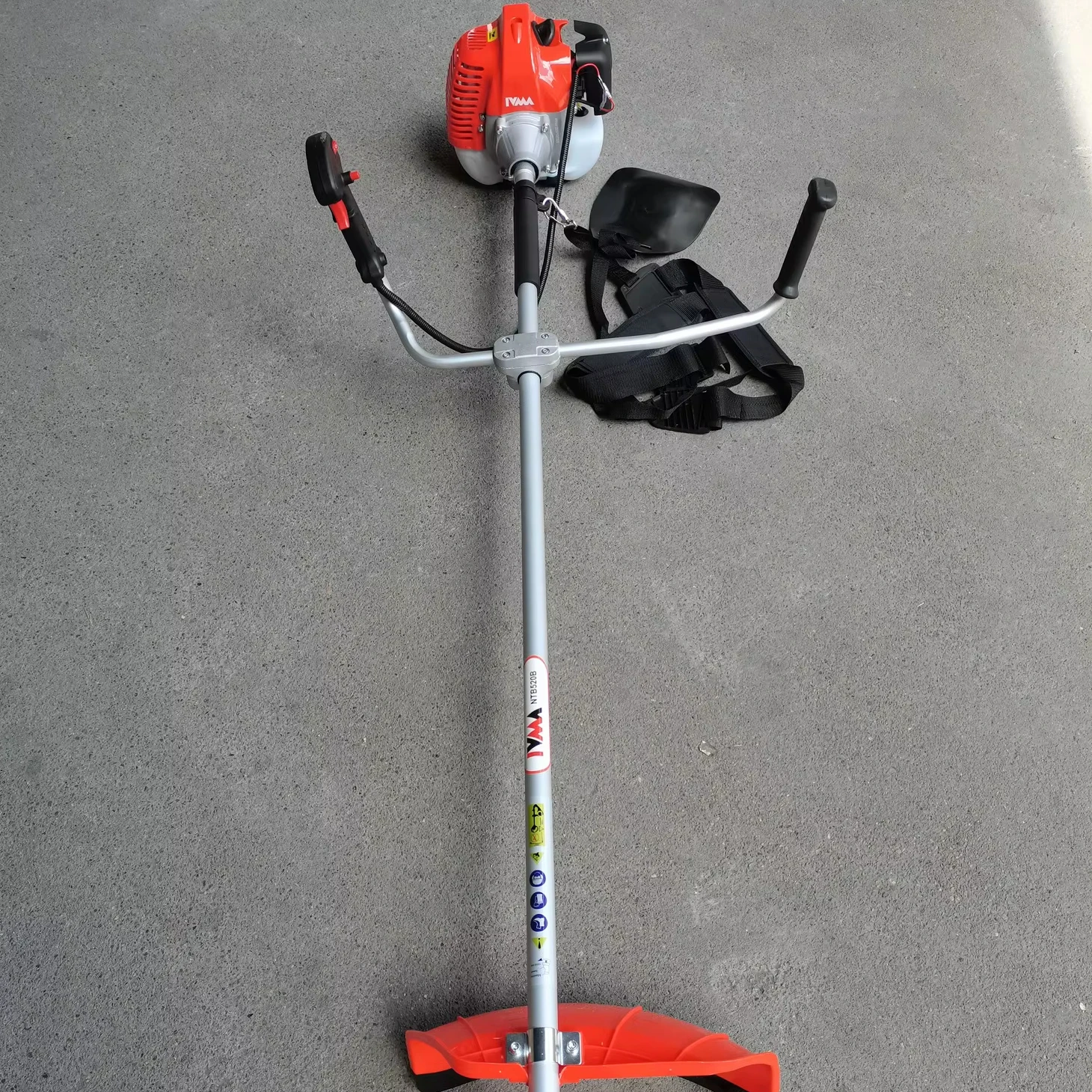 

Бензиновый кусторез для квадроциклов и мотовездеходов, 52 куб. см, 2-тактный двигатель, мощный триммер 1.65 кВт, высокопроизводительная машина для прополки и очистки сада