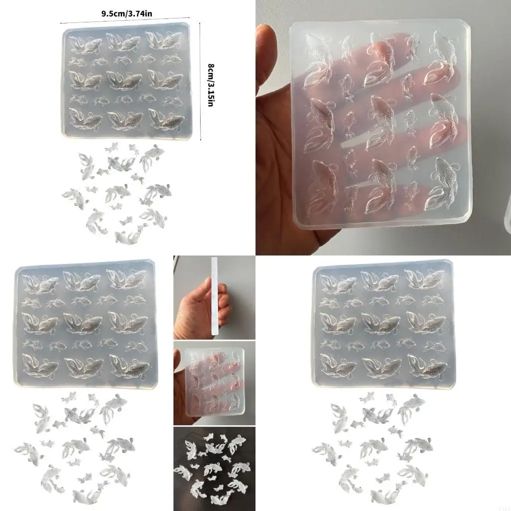 

Silicone Jewelry Mold Shaped Accessories Mould for Crafting Enthusiasts