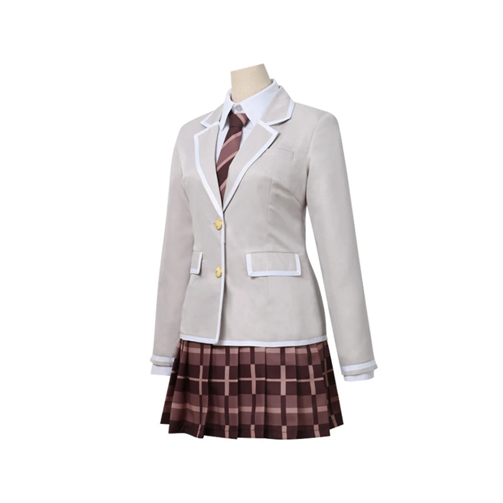 Unisex Anime Cos Imai Lisa Cosplay Costume Uniform Custom Size