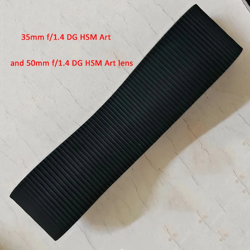 시그마 35mm f/1.4 DG HSM Art 및 50mm f/1.4 DG HSM Art 렌즈용 새 줌 링 그립 고무 수리 부품 (캐논 & 니콘 마운트)
