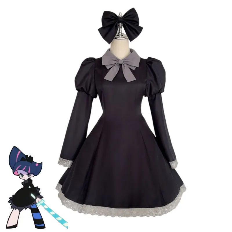 

Stocking Anarchy Cosplay Costumes Anime Panty Stocking With Gart Uniform Halloween Christmas Carnival Outfits For Women Girls