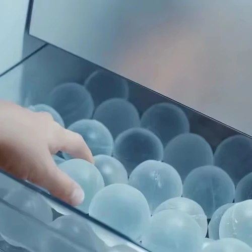 40pcs Daily Capacity Spherical Ice Maker for Premium Bars with Advanced Spray Type Ice Making System Professional Equipment