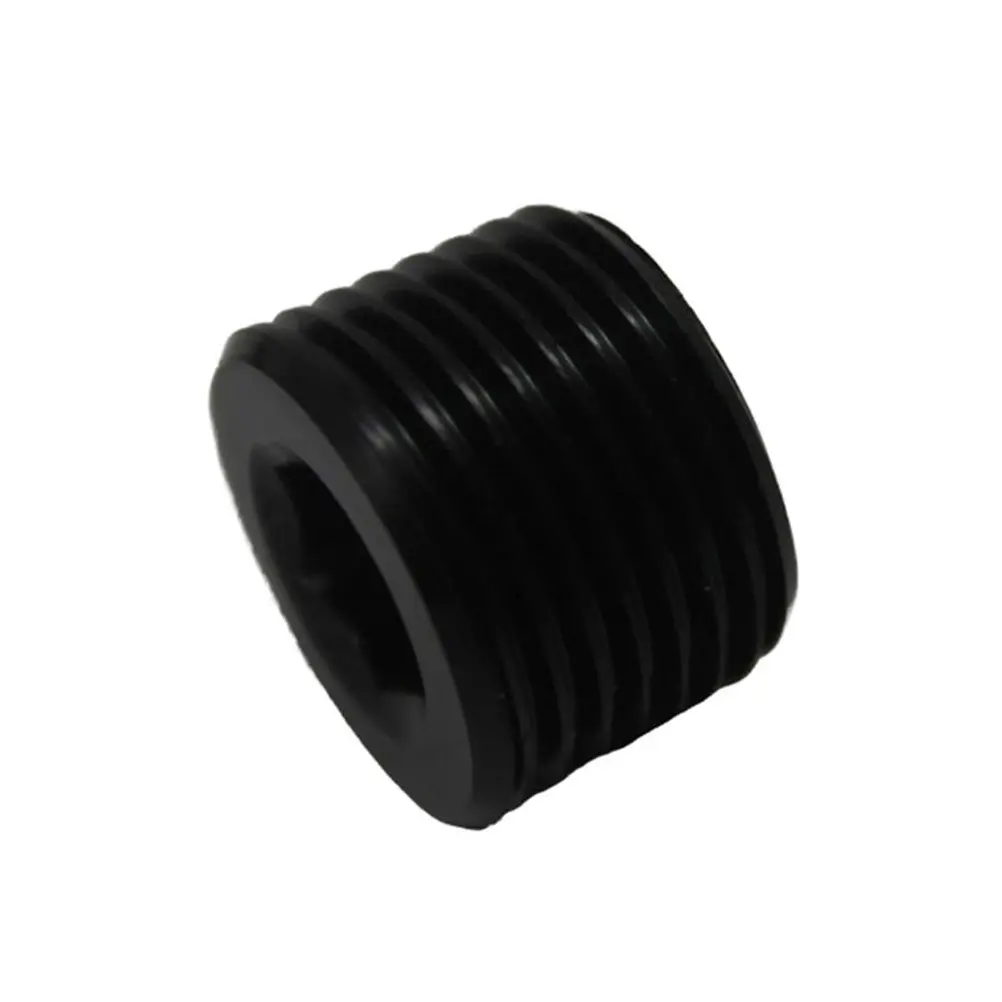 2Pcs Npt Pipe Thread Sleeve Plug Aluminum Oil Drain Magnetic Stopper Socket Car Engine Anti Wear Nano Fitting