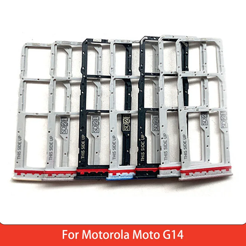 Лоток для SIM-карты с двумя картами для Motorola Moto G14