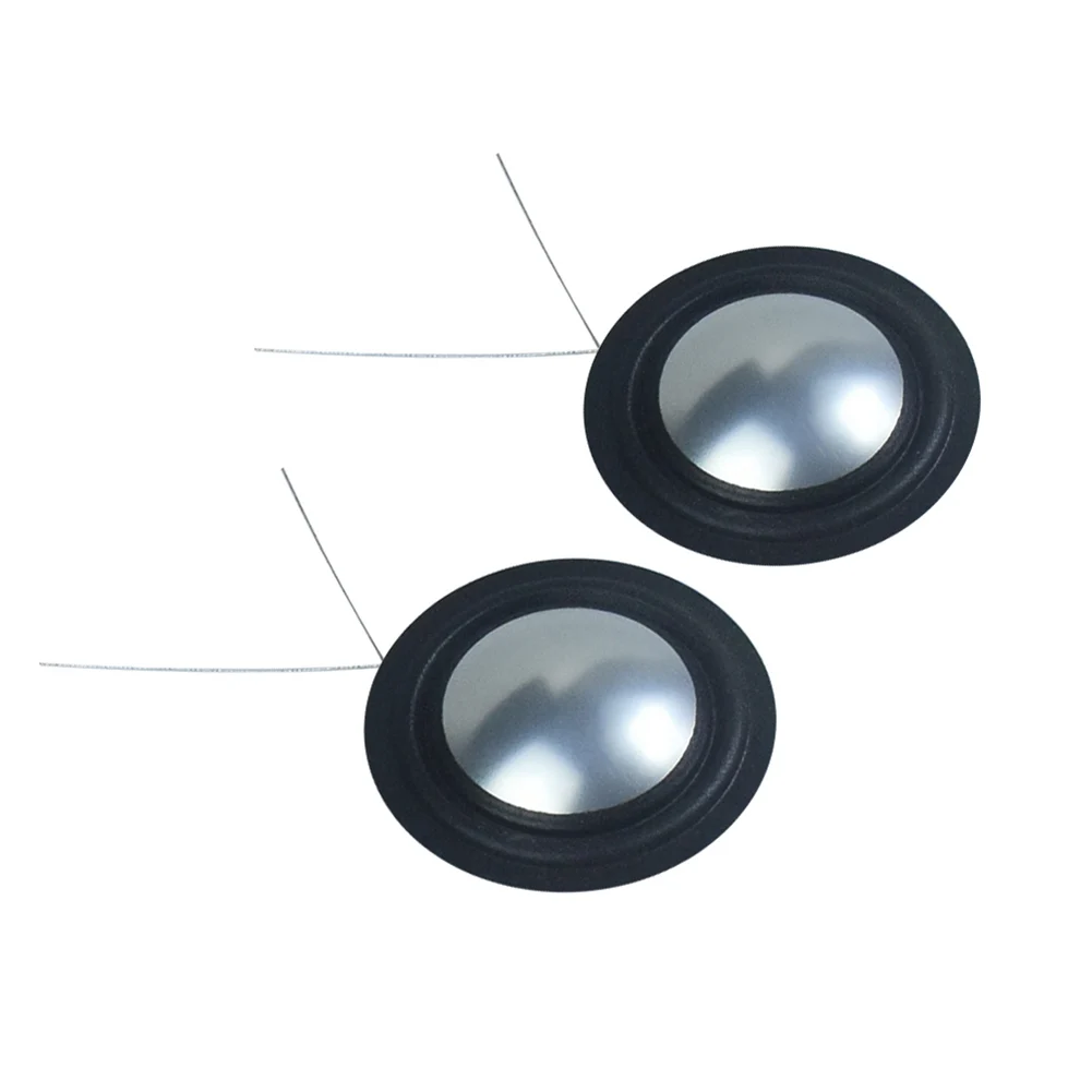 Bobina de voz de diafragma de Tweeter de titanio, 25 núcleos, 25,4mm, 25,5mm, reemplazo de diafragma de Tweeter DIY, piezas de reparación de 1 pulgada y 8 Ohm, 2 uds.
