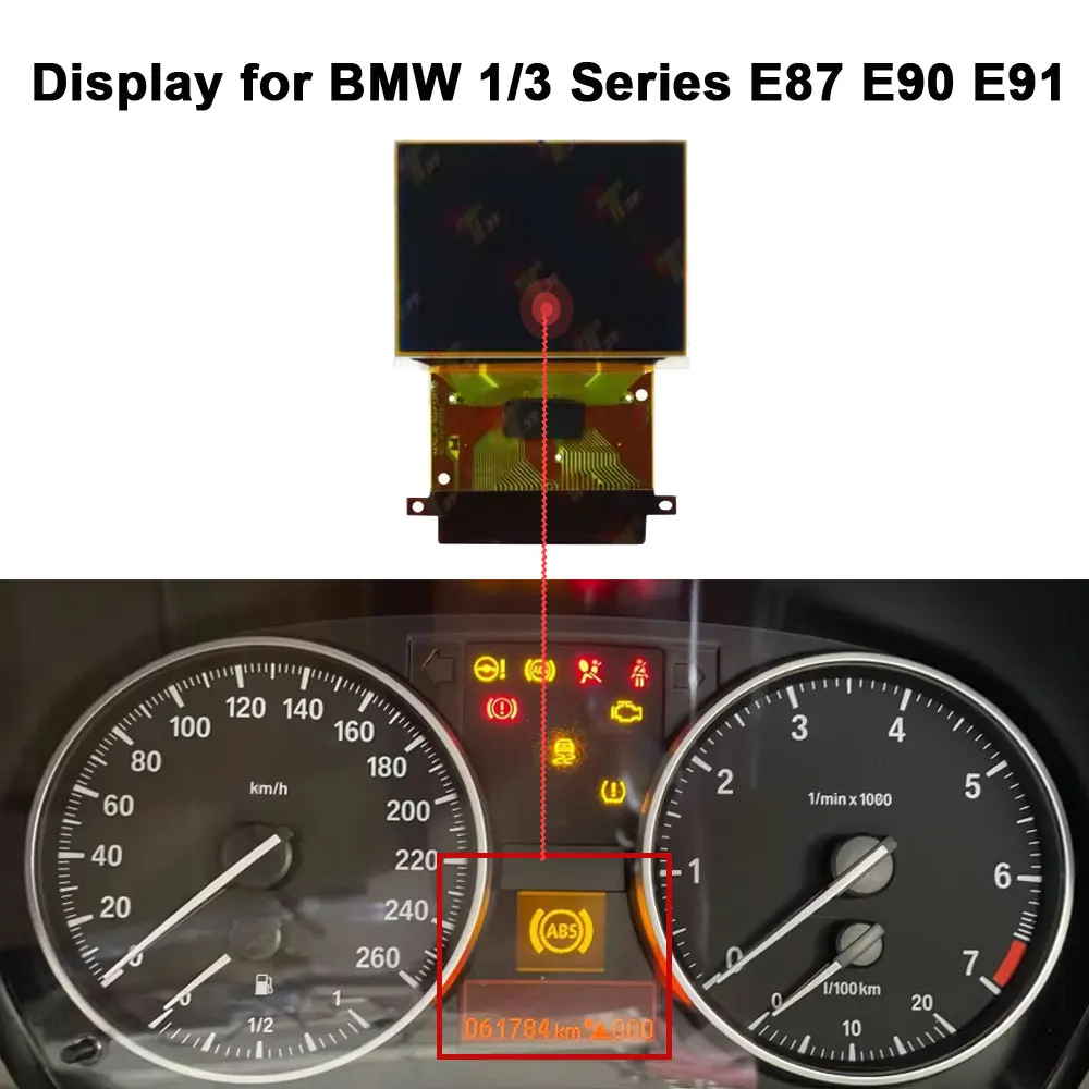 

Instrument Cluster LCD Display for BMW E90 E91 E87 VDO 1024932-13