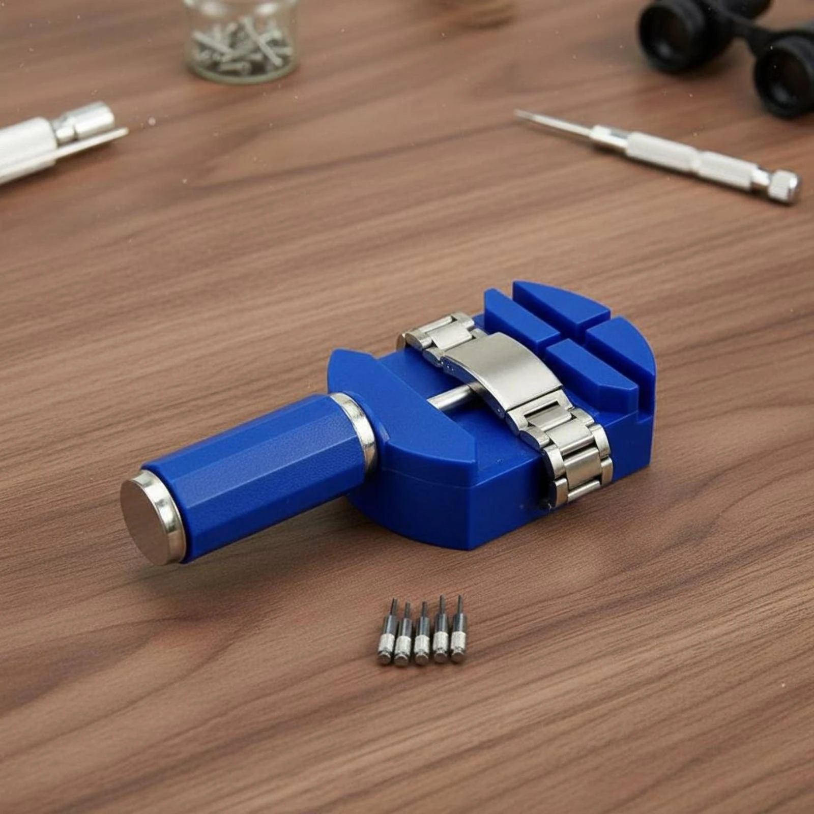Watch Link Remover Includes 5  - Watch Repair Tool Kit recension och pris