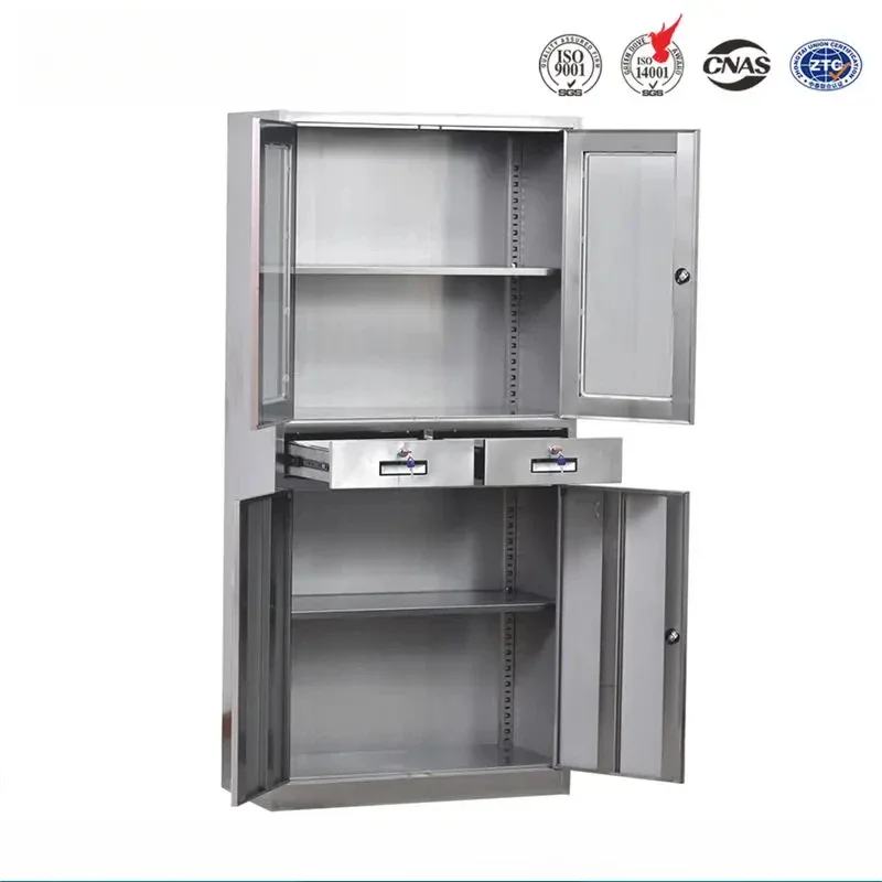 Customized Stainless Steel Medical Drug Cabinet with Lock