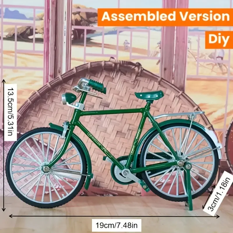 DIY Vintage 28 Bike Model Kit - Assemble Your Own Brain And Muscle Exercise Children's Toy
