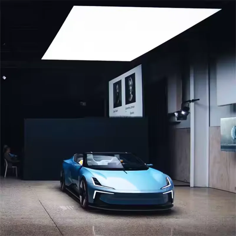 Wholesale Manufacturer's LED Lighting Advertising Light Box for 4S Automobile Workshop Soft Film Fabric Ceiling Display